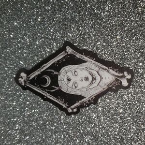 ART Gothic Girl WATERPOOF Sticker Magic